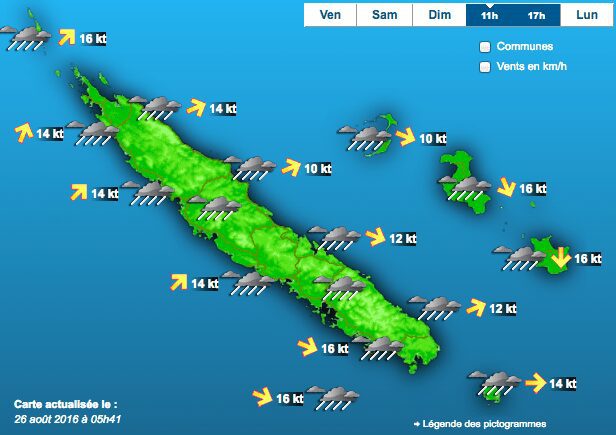 Meteo dimanche 28 aout