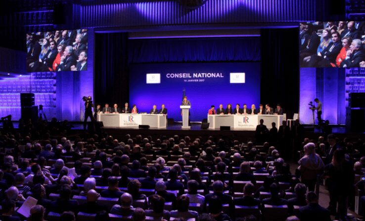 Le Conseil National "Les Républicains" réuni le 14 janvier