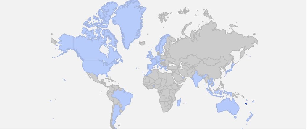 NOUMEAPOST LU ... DANS 48 PAYS !